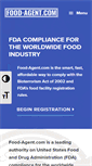 Mobile Screenshot of food-agent.com